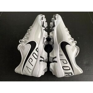Nike Vapor Edge Shark Pro Football Cleats White Black DQ5114-100 Men’s Size 10